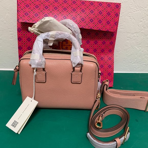 TORY BURCH THEA MINI WEB SATCHEL - Picture 3 of 10